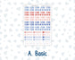 Kit 0273 - Laurel Denise The Nancy Planner Large - Weekly Kit - July - Americana In Bloom