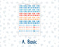 Kit 0268 - Laurel Denise The Nancy Planner Large - Weekly Kit - June - Sea Sweeties