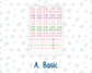 Kit 0253 - Laurel Denise The Nancy Planner Large - Weekly Kit - February - Rosy Daydreams