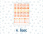 Kit 0241 - Laurel Denise Standard - Horizontal - Weekly Kit - November - Pumpkin Latte
