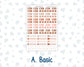 Kit 0296 - Laurel Denise The Nancy Planner Large - Weekly Kit - September - Coffee Break