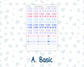 Kit 0252 - Laurel Denise The Nancy Planner Large - Weekly Kit - February - Tokyo Candy Cloud