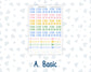 Kit 0279 - Laurel Denise The Nancy Planner Large - Weekly Kit - August - Not Ready For School