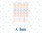 Kit 0270 - Laurel Denise The Nancy Planner Large - Weekly Kit - June - Beachside Bliss