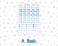 Kit 0230 - Laurel Denise Standard - Horizontal - Weekly Kit - August - School Daze
