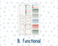 Kit 0245 - Laurel Denise Standard - Horizontal - Weekly Kit - December - Vintage Christmas