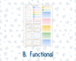 Kit 0279 - Laurel Denise The Nancy Planner Large - Weekly Kit - August - Not Ready For School