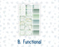 Kit 0264 - Laurel Denise The Nancy Planner Large - Weekly Kit - May - Spring Walk