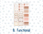 Kit 0296 - Laurel Denise The Nancy Planner Large - Weekly Kit - September - Coffee Break