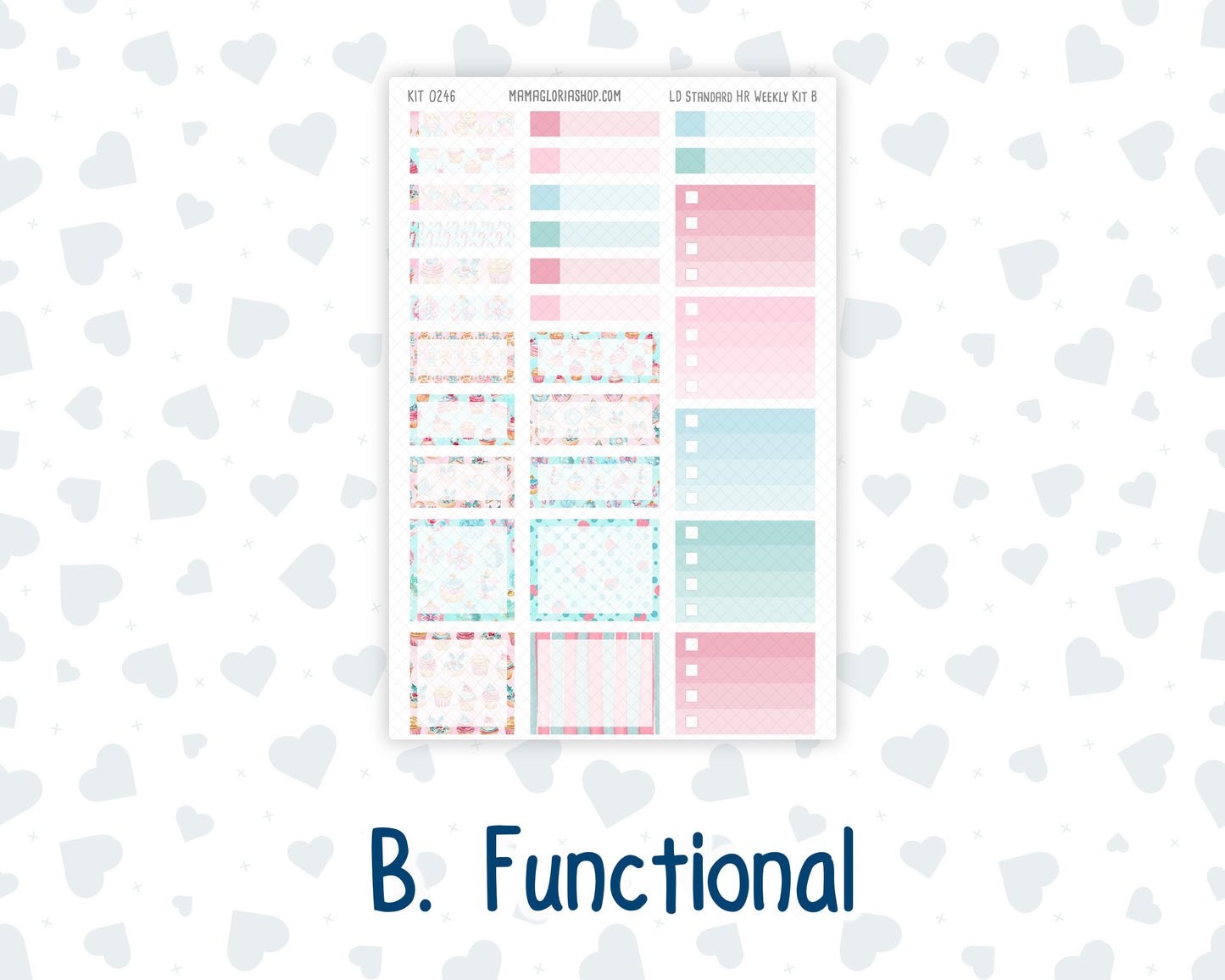 Kit 0246 - Laurel Denise Standard - Horizontal - Weekly Kit - December - Gingerbread Sweets