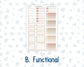 Kit 0301 - Laurel Denise The Nancy Planner Large - Weekly Kit - November - Sunday Comfort