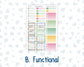 Kit 0267 - Laurel Denise The Nancy Planner Large - Weekly Kit - May - Flowers For Mama