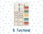Kit 0302 - Laurel Denise The Nancy Planner Large - Weekly Kit - November - Thankful Season