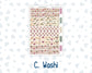 Kit 0307 - Laurel Denise The Nancy Planner Large - Weekly Kit - December - Velvet Hearth
