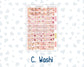 Kit 0294 - Laurel Denise The Nancy Planner Large - Weekly Kit - September - Rosy Reveria