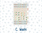 Kit 0261 - Laurel Denise The Nancy Planner Large - Weekly Kit - April - Llama Spring