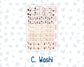 Kit 0297 - Laurel Denise The Nancy Planner Large - Weekly Kit - October - Pink Spell