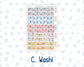Kit 0270 - Laurel Denise The Nancy Planner Large - Weekly Kit - June - Beachside Bliss