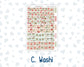 Kit 0308 - Laurel Denise The Nancy Planner Large - Weekly Kit - December - Knit & Holly