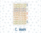 Kit 0300 - Laurel Denise The Nancy Planner Large - Weekly Kit - October - Autumn Stroll