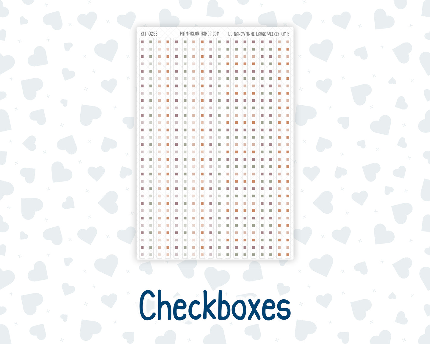 Kit 0293 - Laurel Denise The Nancy Planner Large - Weekly Kit - September - Fleur de Provence