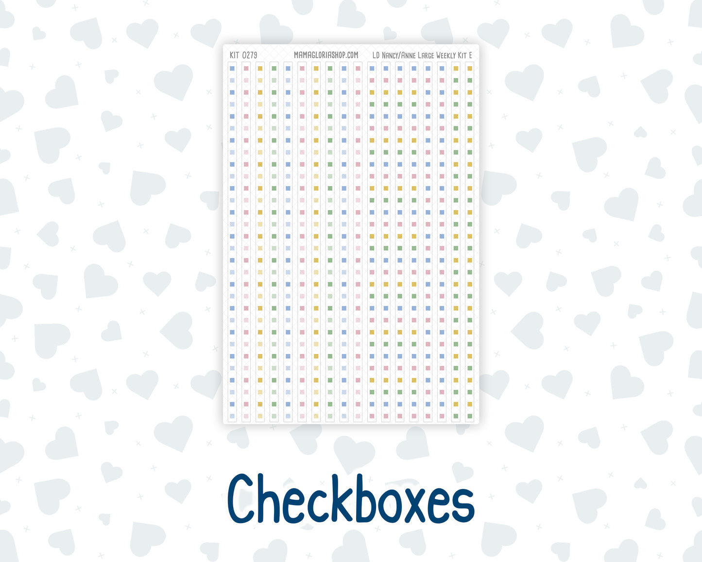 Kit 0279 - Laurel Denise The Nancy Planner Large - Weekly Kit - August - Not Ready For School