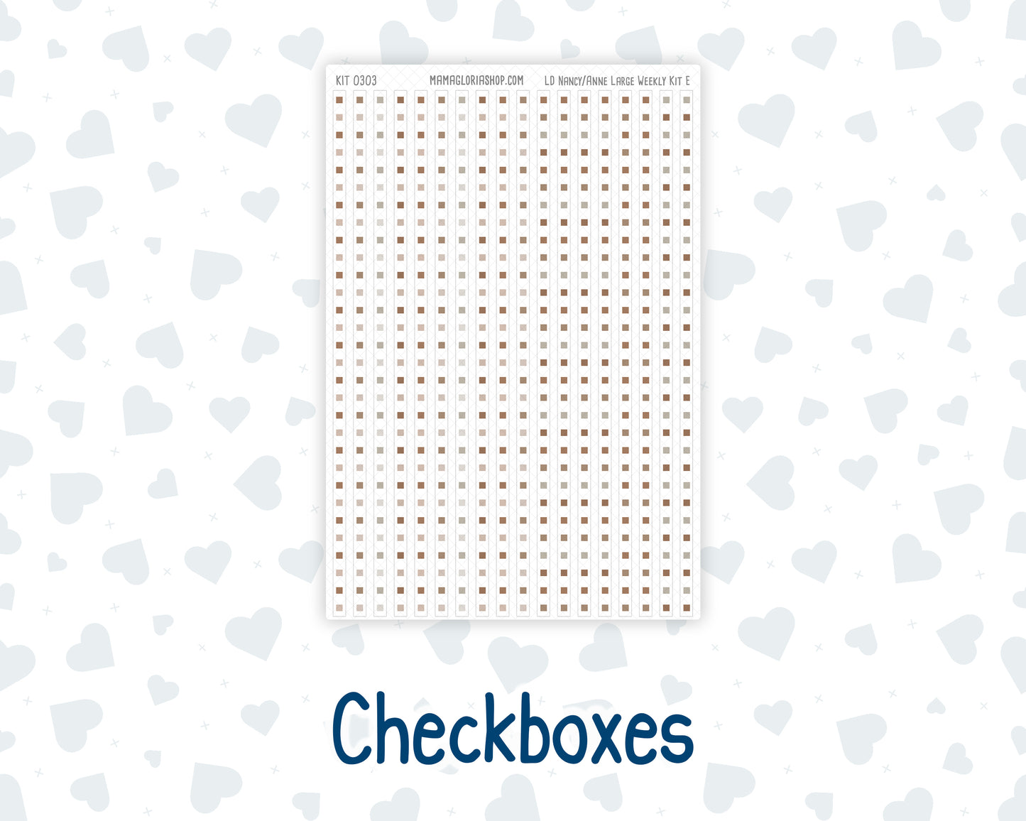 Kit 0303 - Laurel Denise The Nancy Planner Large - Weekly Kit - November - Into The Woods