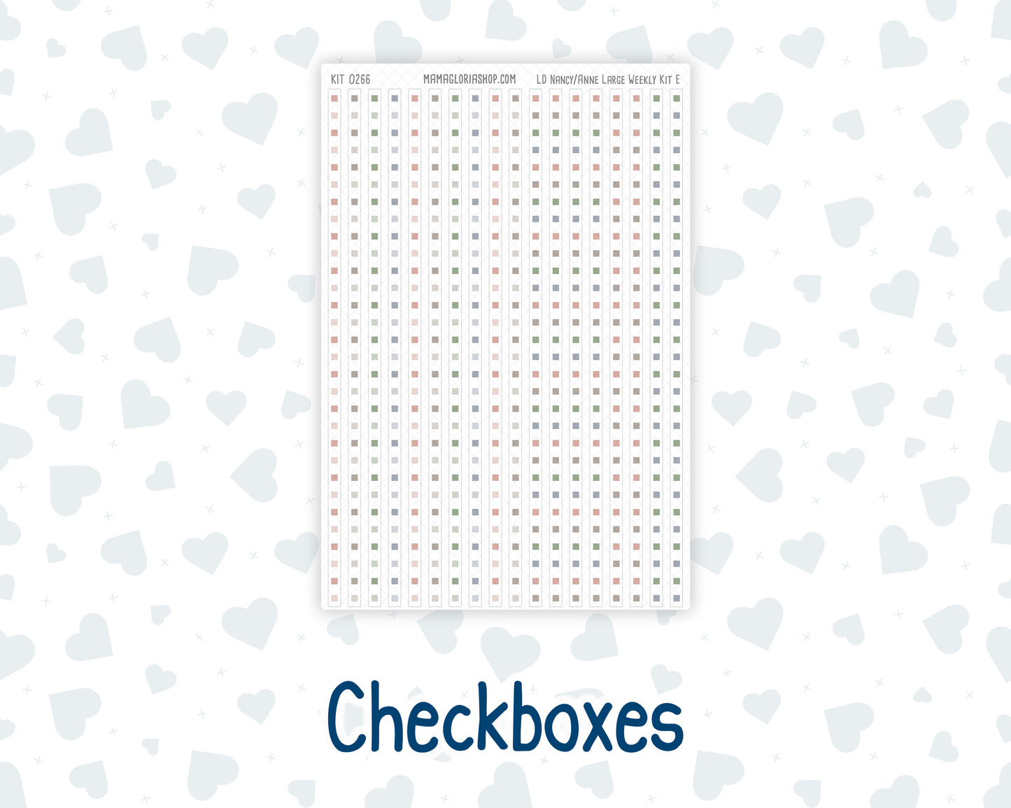 Kit 0266 - Laurel Denise The Nancy Planner Large - Weekly Kit - May - Froggy Lake Picnic