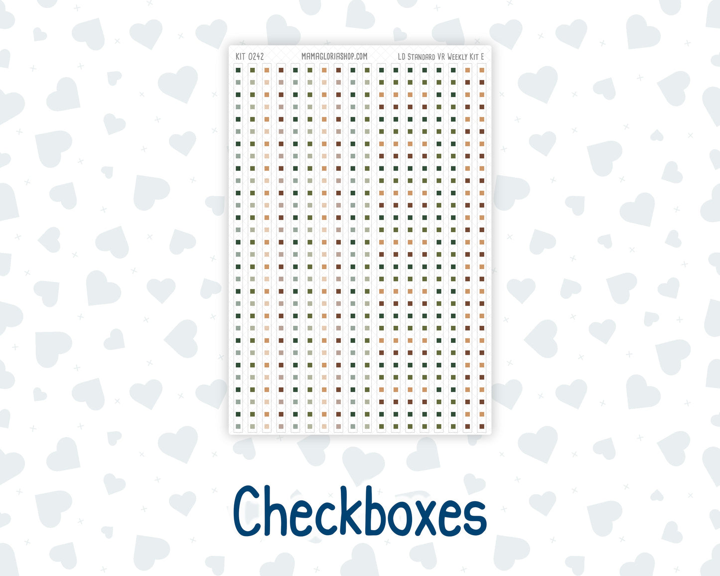 Kit 0242 - Laurel Denise Standard - Horizontal - Weekly Kit - November - Cottage Autumn