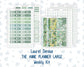 Kit 0264 - Laurel Denise The Anne Planner Large - Weekly Kit - May - Spring Walk