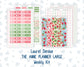 Kit 0276 - Laurel Denise The Anne Planner Large - Weekly Kit - July - Melon Crush