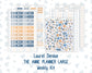Kit 0299 - Laurel Denise The Anne Planner Large - Weekly Kit - October - Book Nook
