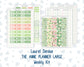 Kit 0256 - Laurel Denise The Anne Planner Large - Weekly Kit - March - Froggy Luck