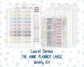 Kit 0250 - Laurel Denise The Anne Planner Large - Weekly Kit - Quiet January