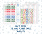 Kit 0306 - Laurel Denise The Anne Planner Large - Weekly Kit - December - Jolly Mischief