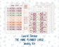 Kit 0293 - Laurel Denise The Anne Planner Large - Weekly Kit - September - Fleur de Provence