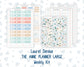 Kit 0251 - Laurel Denise The Anne Planner Large - Weekly Kit - January - Pine & Paws