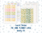 Kit 0280 - Laurel Denise The Anne Planner Large - Weekly Kit - Half Past Six In August
