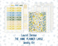 Kit 0274 - Laurel Denise The Anne Planner Large - Weekly Kit - July - Sunny Lemon Shore