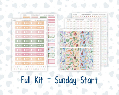 Kit 0259 - Laurel Denise The Anne Planner Large - Weekly Kit - March - Spring Garden Chores
