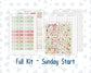 Kit 0244 - Laurel Denise Standard - Vertical - Weekly Kit - December - Santas Village
