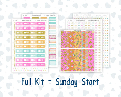 Kit 0223 - Laurel Denise Standard - Vertical - Weekly Kit - June - Route 66