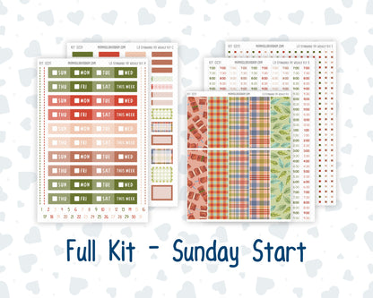 Kit 0231 - Laurel Denise Standard - Vertical - Weekly Kit - August - Backyard BBQ