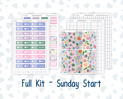 Kit 0258 - Laurel Denise The Anne Planner Large - Weekly Kit - March - Plant Therapy