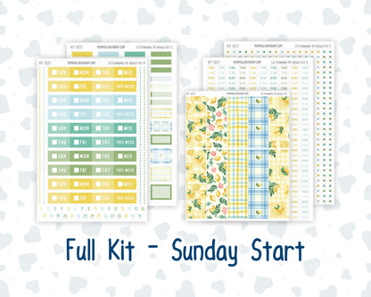Kit 0227 - Laurel Denise Standard - Vertical - Weekly Kit - July - Lemon Grove
