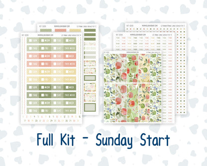Kit 0295 - Laurel Denise The Anne Planner Large - Weekly Kit - September - Apple Harvest