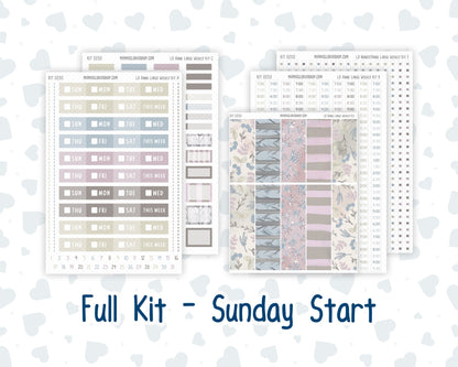 Kit 0250 - Laurel Denise The Anne Planner Large - Weekly Kit - Quiet January