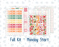Kit 0271 - Laurel Denise The Anne Planner Large - Weekly Kit - June - Strawberry Shore