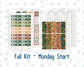 Kit 0242 - Laurel Denise Standard - Vertical - Weekly Kit - November - Cottage Autumn