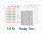 Kit 0266 - Laurel Denise The Anne Planner Large - Weekly Kit - May - Froggy Lake Picnic